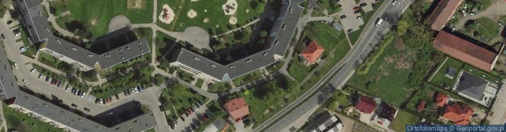 Zdjęcie satelitarne Plac Szymanowskiego Karola pl.