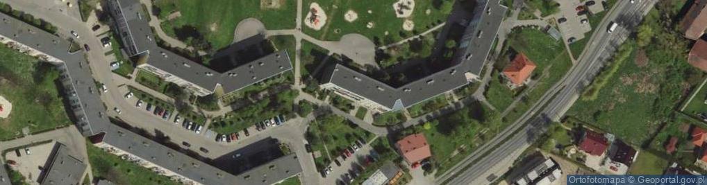 Zdjęcie satelitarne Plac Szymanowskiego Karola pl.
