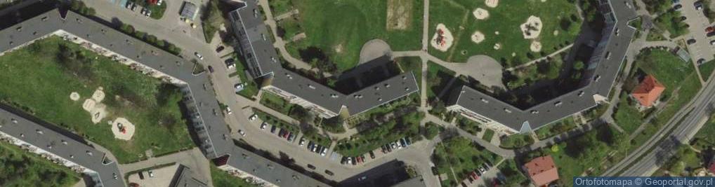 Zdjęcie satelitarne Plac Szymanowskiego Karola pl.