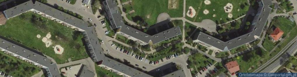 Zdjęcie satelitarne Plac Szymanowskiego Karola pl.