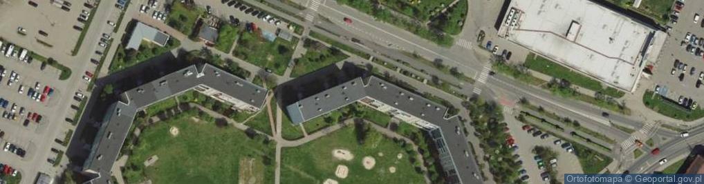 Zdjęcie satelitarne Plac Szymanowskiego Karola pl.