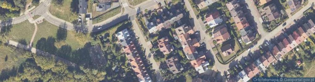 Zdjęcie satelitarne Platynowa ul.