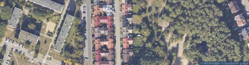 Zdjęcie satelitarne Platynowa ul.