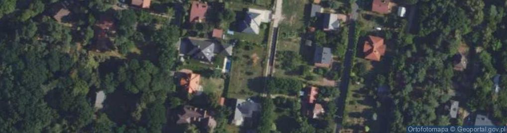 Zdjęcie satelitarne Platanowa ul.