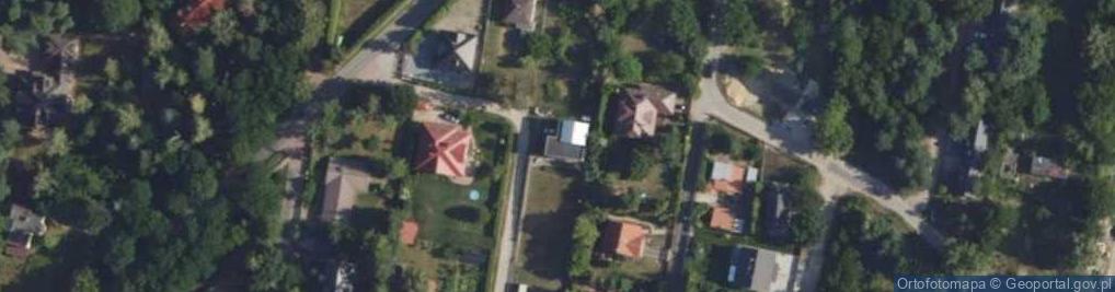 Zdjęcie satelitarne Platanowa ul.