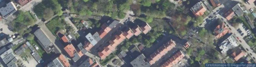 Zdjęcie satelitarne Plater Emilii ul.