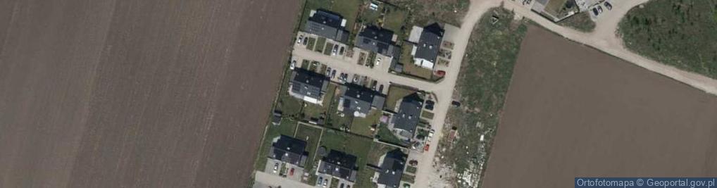 Zdjęcie satelitarne Platanowa ul.