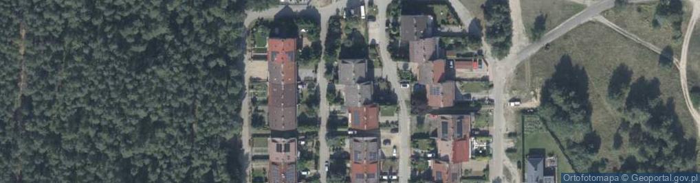 Zdjęcie satelitarne Platynowa ul.