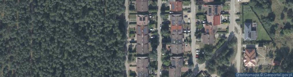 Zdjęcie satelitarne Platynowa ul.