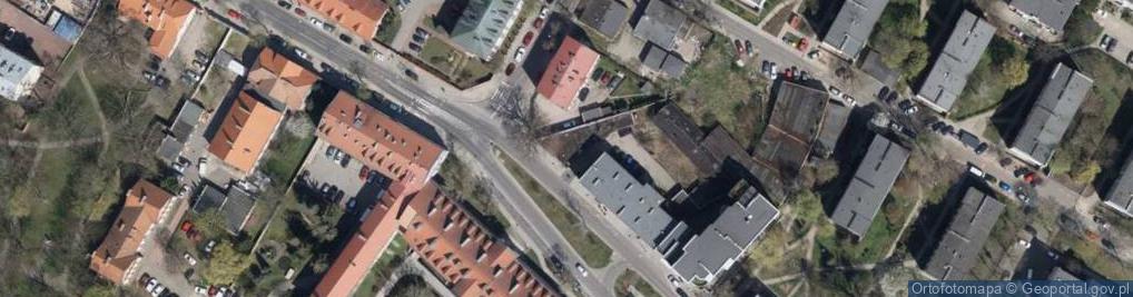 Zdjęcie satelitarne Plac Dąbrowskiego Jarosława, gen. pl.