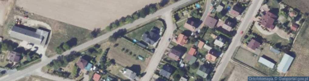 Zdjęcie satelitarne Płoniawy-Bramura ul.