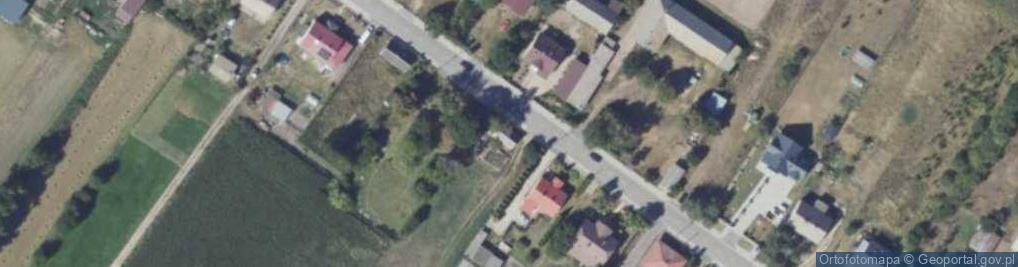 Zdjęcie satelitarne Płoniawy-Bramura ul.