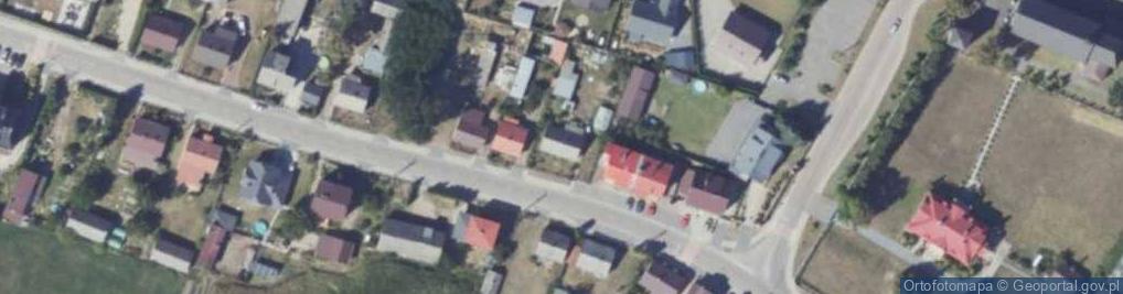 Zdjęcie satelitarne Płoniawy-Bramura ul.
