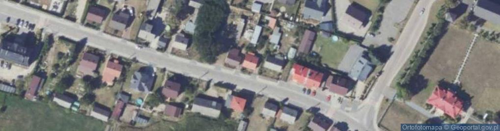 Zdjęcie satelitarne Płoniawy-Bramura ul.