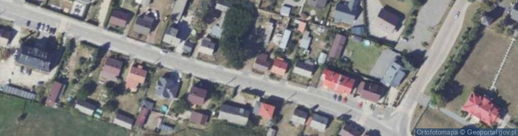 Zdjęcie satelitarne Płoniawy-Bramura ul.