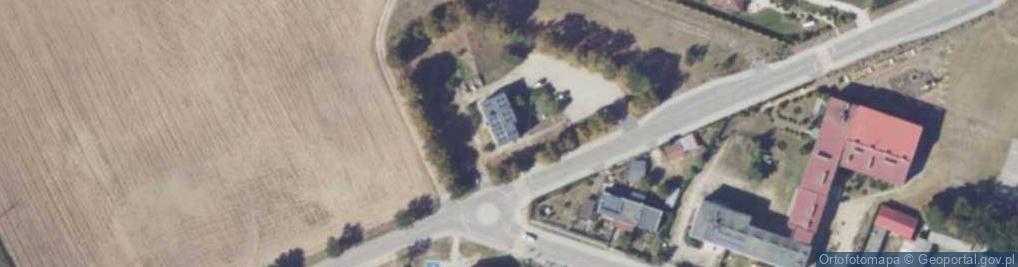 Zdjęcie satelitarne Płoniawy-Bramura ul.