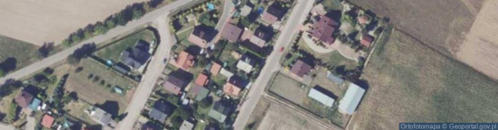 Zdjęcie satelitarne Płoniawy-Bramura ul.