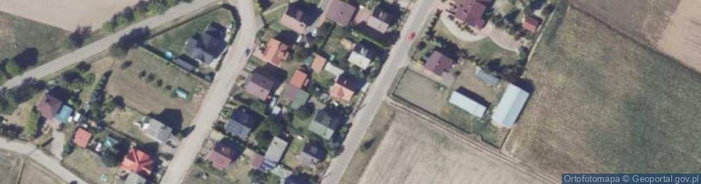 Zdjęcie satelitarne Płoniawy-Bramura ul.