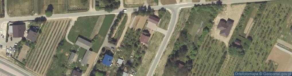 Zdjęcie satelitarne Płouszowice-Kolonia ul.