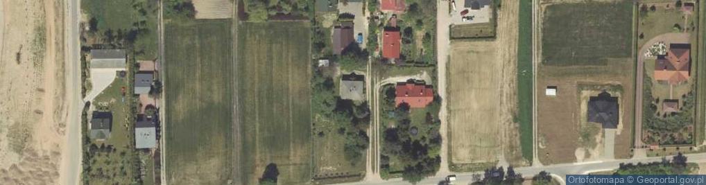 Zdjęcie satelitarne Płouszowice-Kolonia ul.