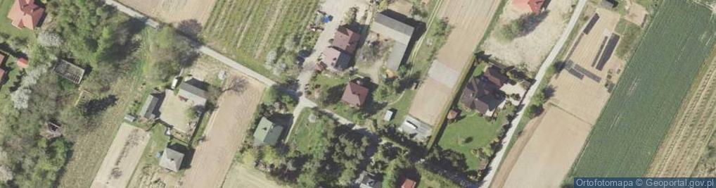 Zdjęcie satelitarne Płouszowice-Kolonia ul.