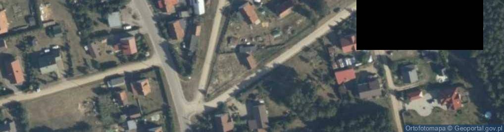 Zdjęcie satelitarne Płozy ul.