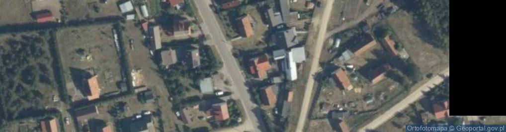 Zdjęcie satelitarne Płozy ul.