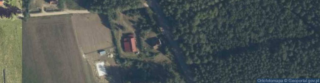 Zdjęcie satelitarne Płozy ul.