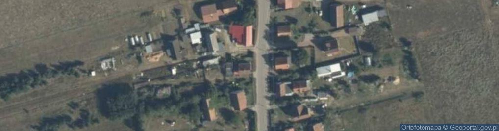 Zdjęcie satelitarne Płozy ul.