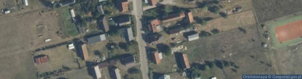 Zdjęcie satelitarne Płozy ul.