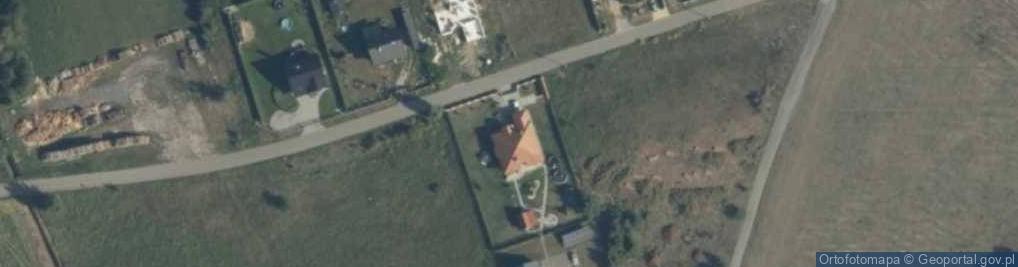 Zdjęcie satelitarne Płozy ul.