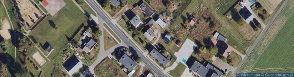 Zdjęcie satelitarne Pluskowęsy ul.
