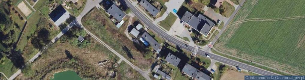 Zdjęcie satelitarne Pluskowęsy ul.