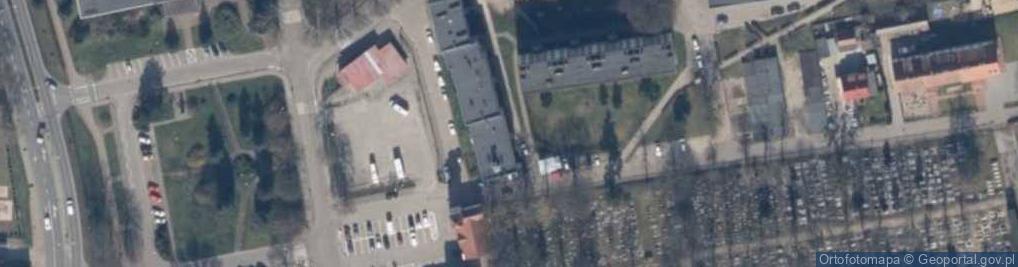 Zdjęcie satelitarne Plac Tysiąclecia Państwa Polskiego pl.