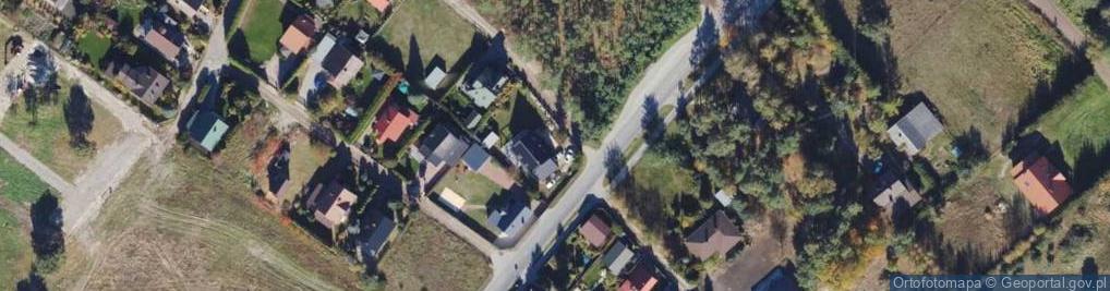 Zdjęcie satelitarne Plażowa ul.