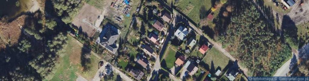 Zdjęcie satelitarne Plażowa ul.