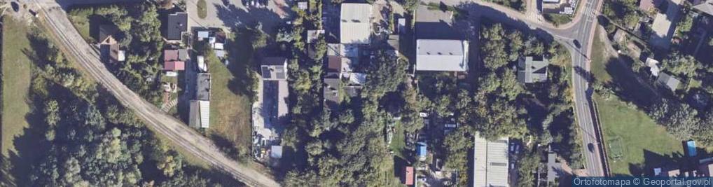 Zdjęcie satelitarne Plantowa ul.