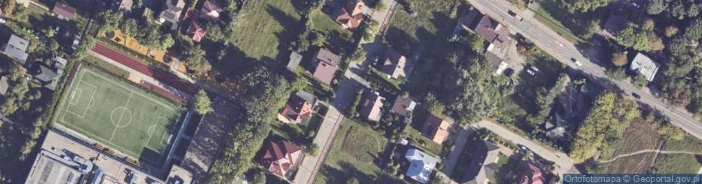 Zdjęcie satelitarne Pływacka ul.