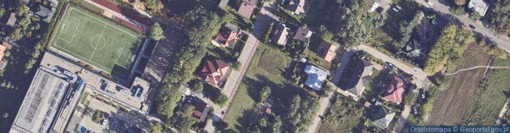 Zdjęcie satelitarne Pływacka ul.