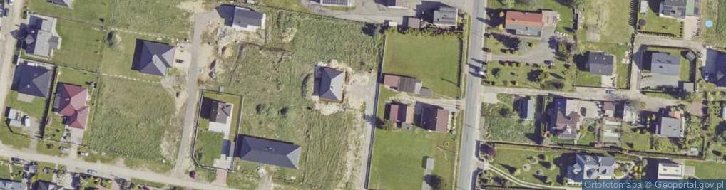 Zdjęcie satelitarne Platanowa ul.