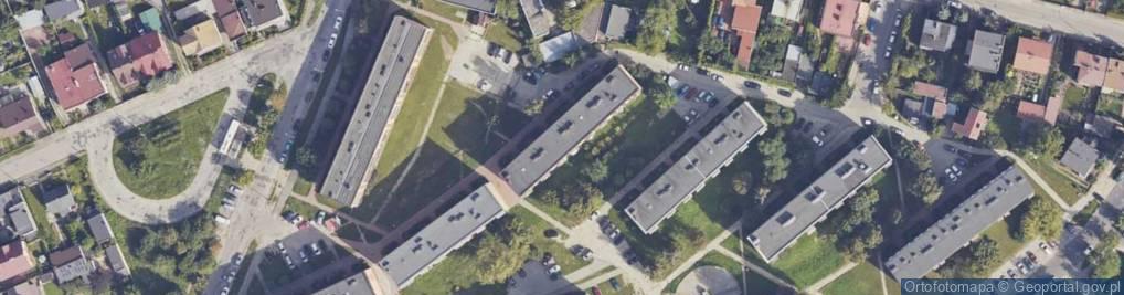 Zdjęcie satelitarne Planowa ul.