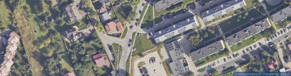 Zdjęcie satelitarne Planowa ul.