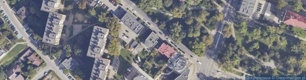 Zdjęcie satelitarne Planty ul.