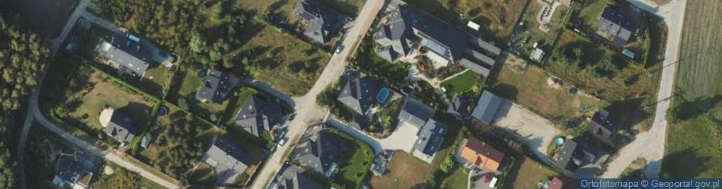 Zdjęcie satelitarne Platynowa ul.