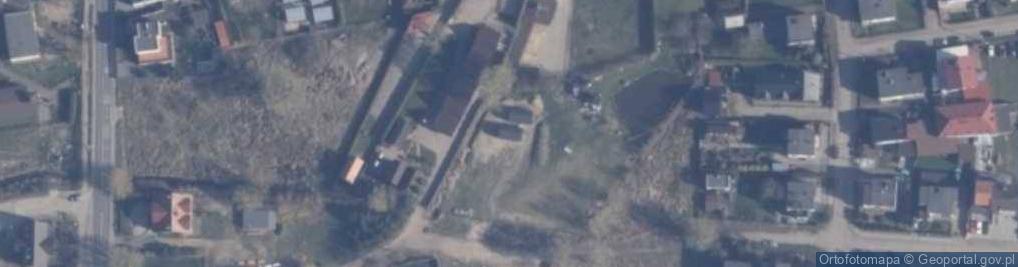 Zdjęcie satelitarne Plażowa ul.