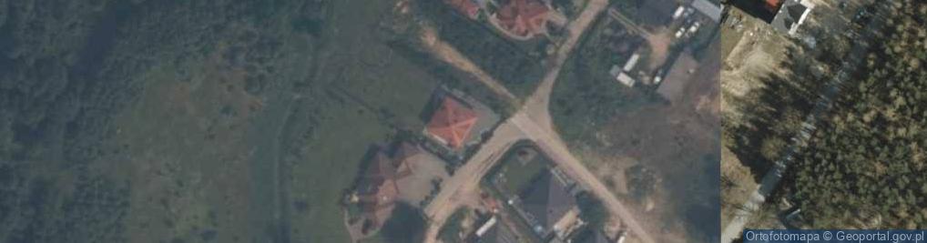 Zdjęcie satelitarne Plażowa ul.