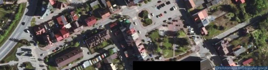 Zdjęcie satelitarne Plac Obrońców Różana pl.