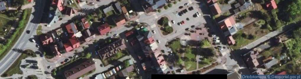 Zdjęcie satelitarne Plac Obrońców Różana pl.