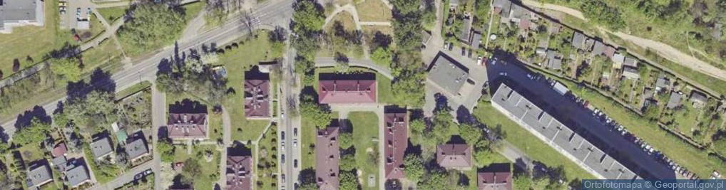 Zdjęcie satelitarne Plebiscytowa ul.