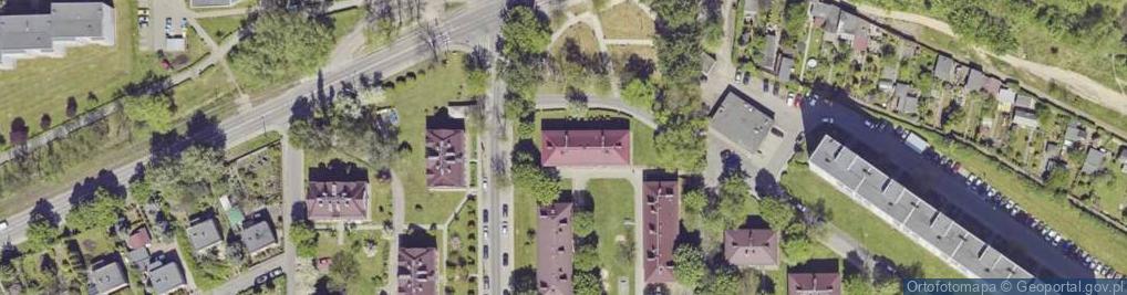 Zdjęcie satelitarne Plebiscytowa ul.